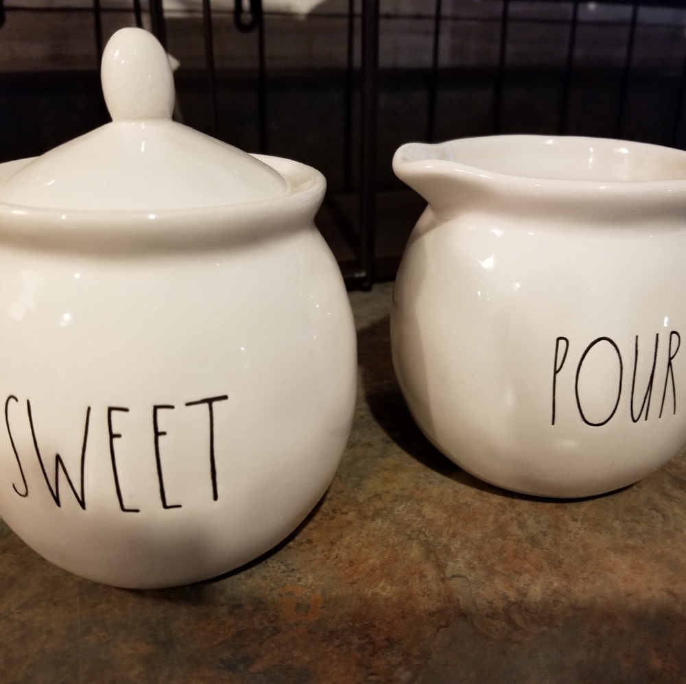 Rae Dunn set of 2 Sweet and Pour